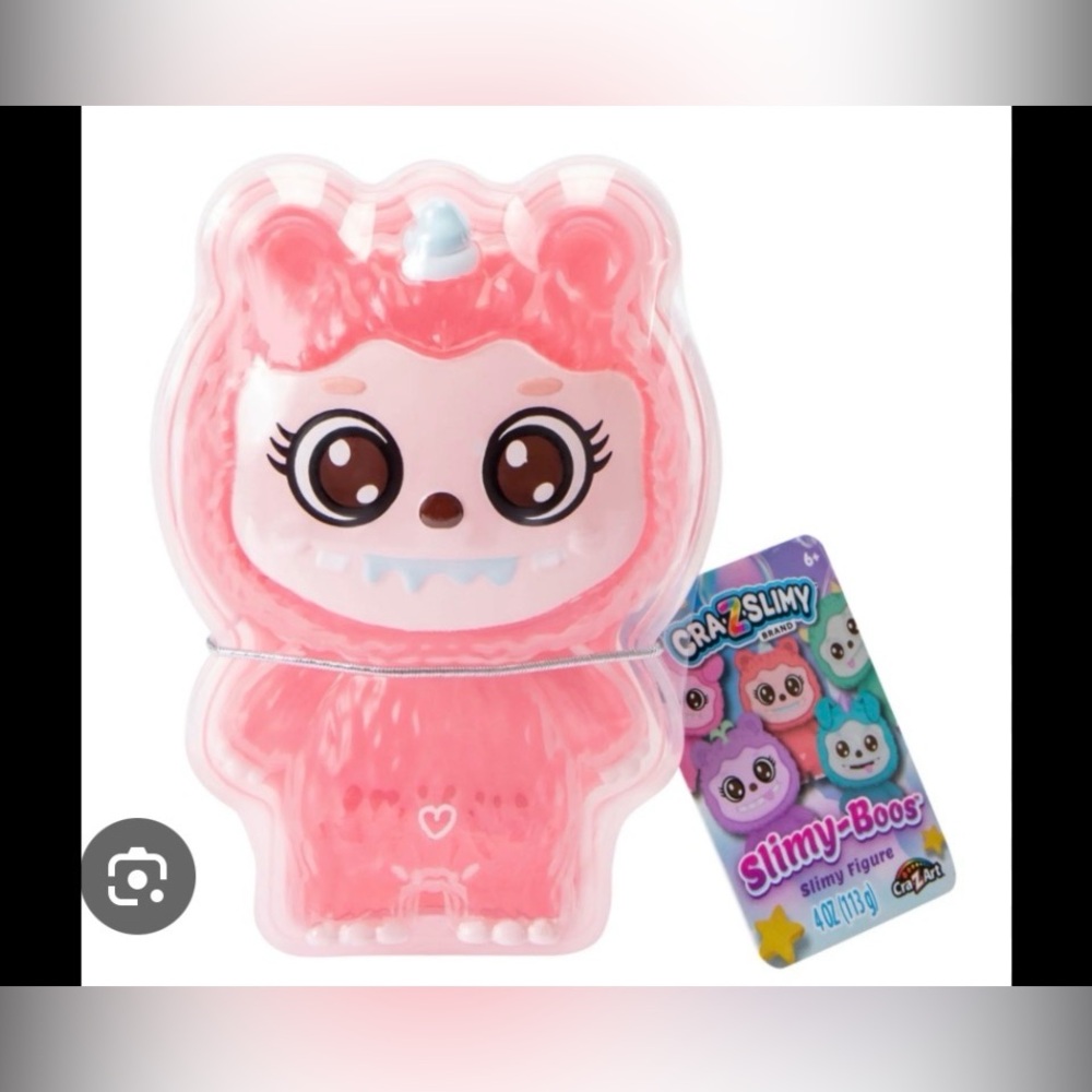 Slimy-Boo’s,Pink Monster Figure, NWT